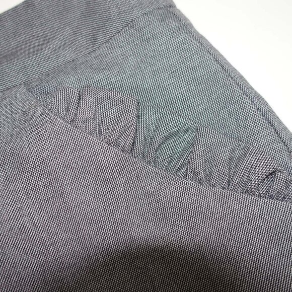 Ann Taylor Loft Women's Mini Skirt Size 4 NWT Gray Above Knee Hip Pockets - Picture 2 of 5